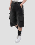 Nevada Skater Cargo Celana Pendek Denim Pria