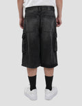 Nevada Skater Cargo Celana Pendek Denim Pria