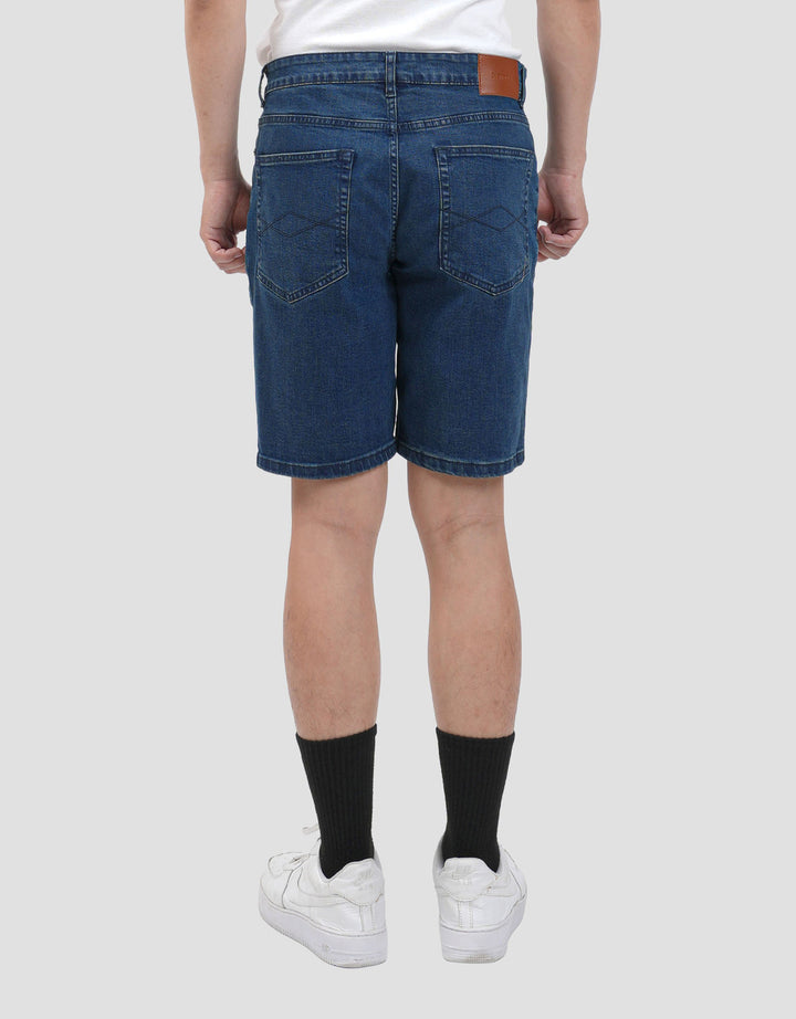 Nevada Shorter 3D Whisk Celana Pendek Denim Pria