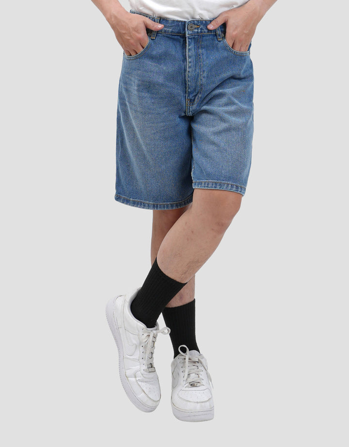 Nevada Baggy Bsc Celana Pendek Denim Pria