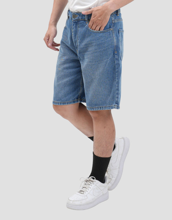 Nevada Baggy Bsc Celana Pendek Denim Pria