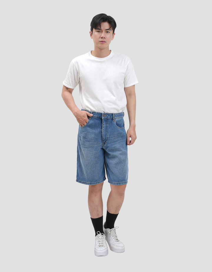 Nevada Baggy Bsc Celana Pendek Denim Pria