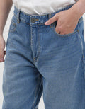 Nevada Baggy Bsc Celana Pendek Denim Pria
