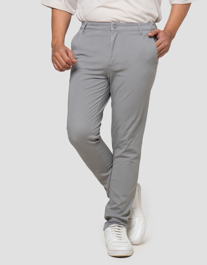 Nevada Woven Slim Fit 4Way Stretch Celana Chinnos Pria