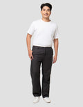 Nevada Woven Pull On Texture Loose Fit Celana Chinos Pria