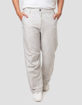 Nevada Woven Pull On Texture Loose Fit Celana Chinos Pria