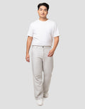 Nevada Woven Pull On Texture Loose Fit Celana Chinos Pria