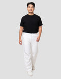 Nevada Woven Pull On Texture Loose Fit Celana Chinos Pria
