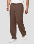 Nevada Woven Texture Loose Fit Celana Chinos Pria