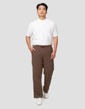 Nevada Woven Texture Loose Fit Celana Chinos Pria