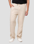 Nevada Woven Texture Loose Fit Celana Chinos Pria