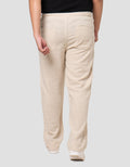Nevada Woven Texture Loose Fit Celana Chinos Pria
