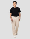 Nevada Woven Texture Loose Fit Celana Chinos Pria