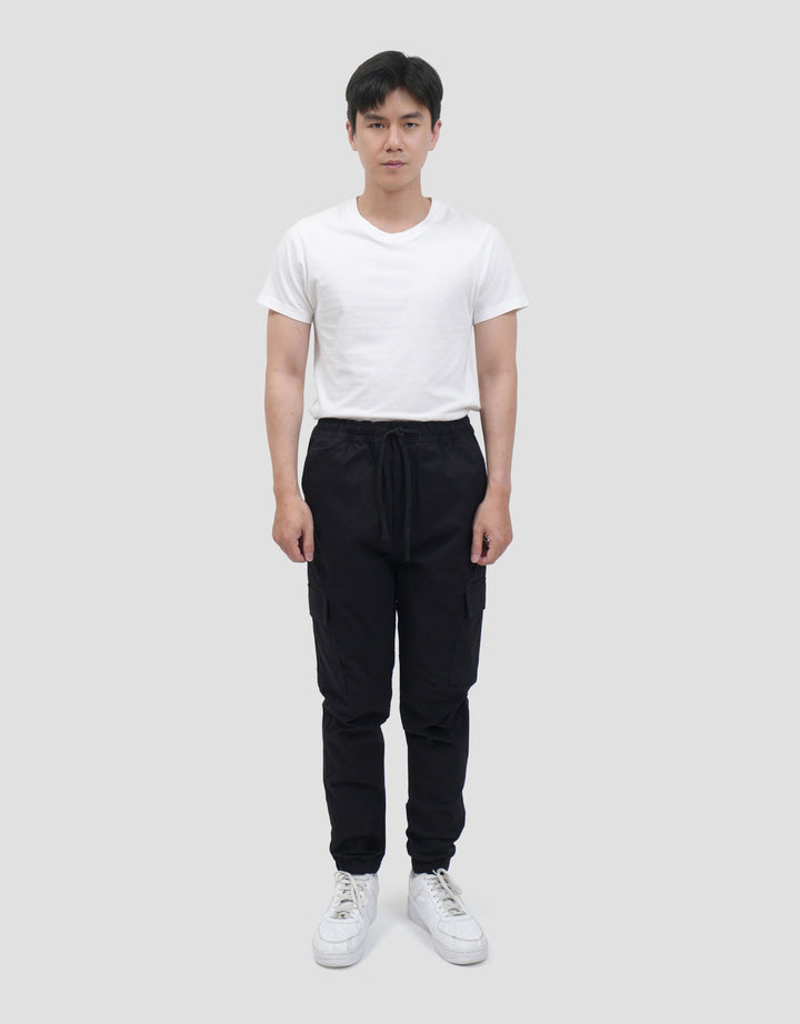 Nevada Big Pocket Celana Jogger Kargo Pria