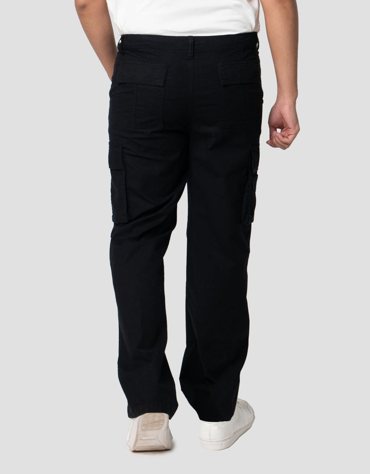 Nevada Loose Ripstop Multiple Pocket Celana Cargo Pria