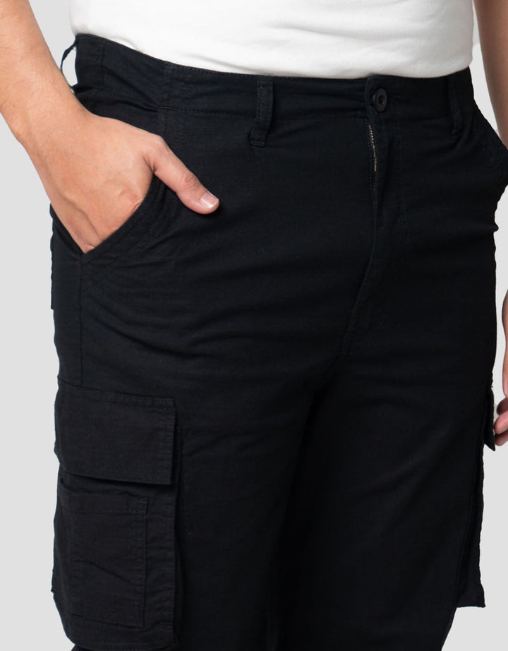 Nevada Loose Ripstop Multiple Pocket Celana Cargo Pria