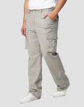 Nevada Loose Ripstop Multiple Pocket Celana Cargo Pria