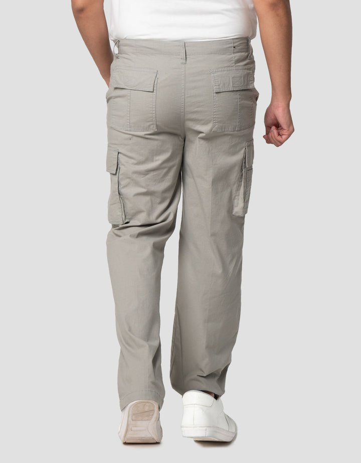 Nevada Loose Ripstop Multiple Pocket Celana Cargo Pria