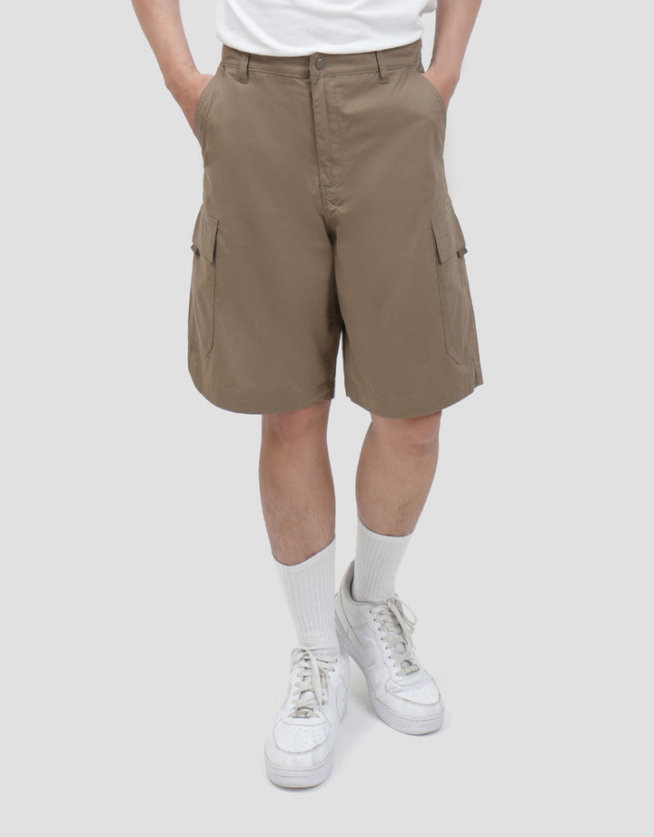 Nevada Woven Bermuda Slim Hd Twill Celana Pendek Cargo Pria