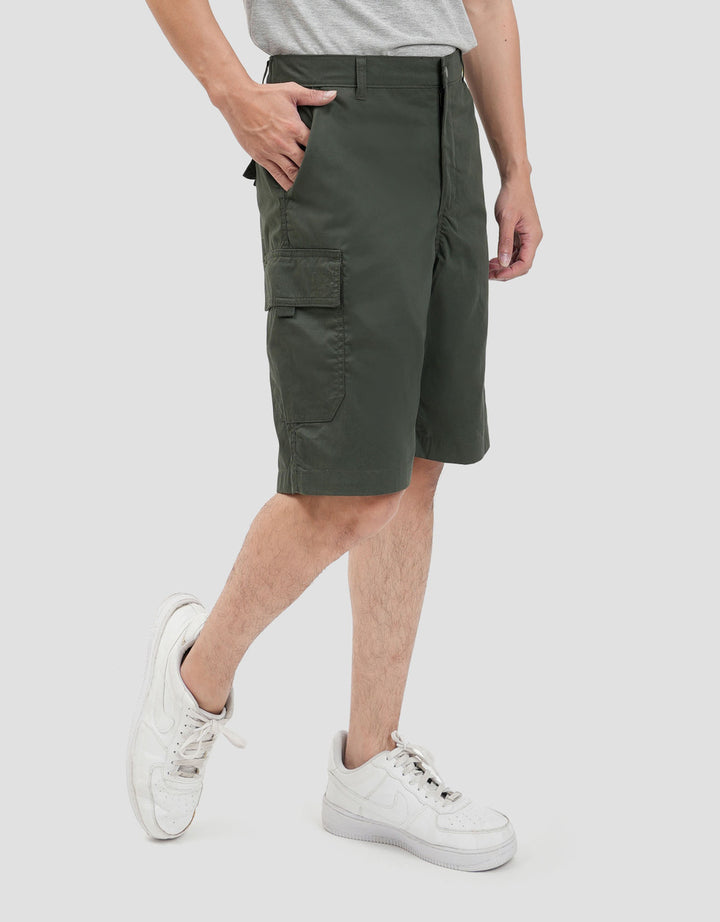Nevada Woven Bermuda Slim Hd Twill Celana Pendek Cargo Pria