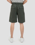 Nevada Woven Bermuda Slim Hd Twill Celana Pendek Cargo Pria