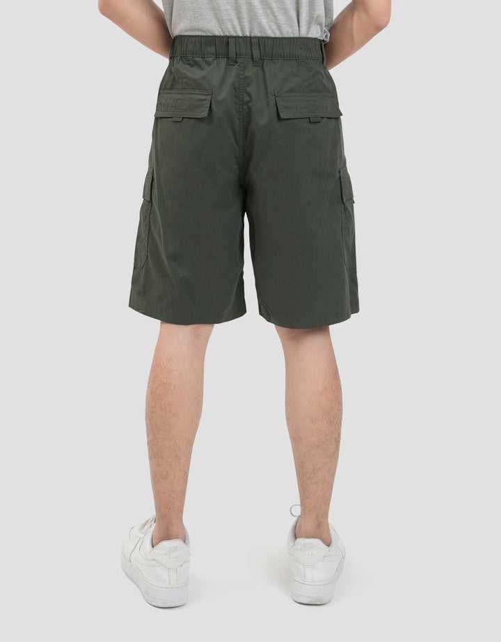 Nevada Woven Bermuda Slim Hd Twill Celana Pendek Cargo Pria