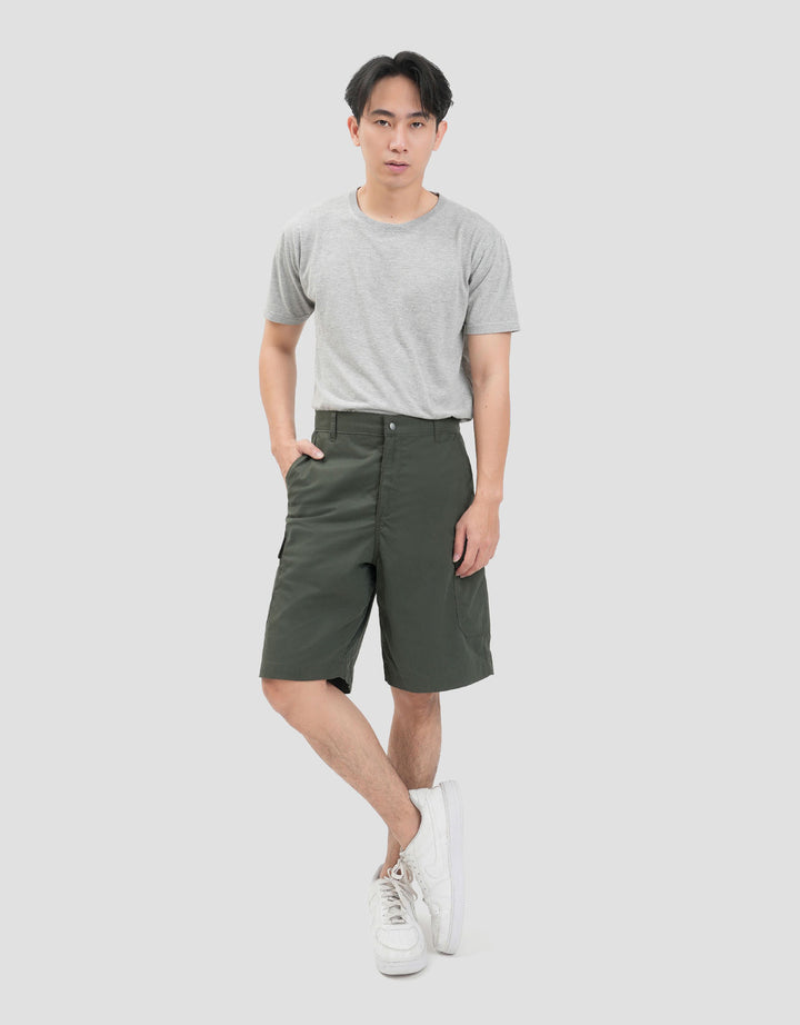 Nevada Woven Bermuda Slim Hd Twill Celana Pendek Cargo Pria