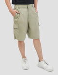 Nevada Woven Bermuda Slim Hd Twill Celana Pendek Cargo Pria