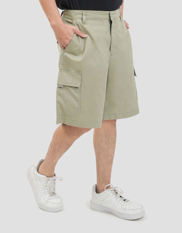 Nevada Woven Bermuda Slim Hd Twill Celana Pendek Cargo Pria