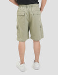 Nevada Woven Bermuda Slim Hd Twill Celana Pendek Cargo Pria