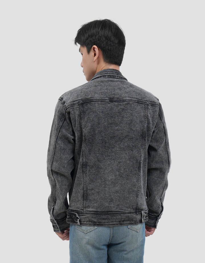 Nevada Big Trucker Regular Jaket Denim Pria