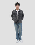Nevada Big Trucker Regular Jaket Denim Pria