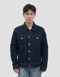 Nevada Big Trucker Regular Jaket Denim Pria