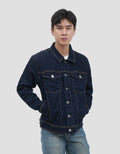 Nevada Big Trucker Regular Jaket Denim Pria