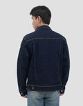 Nevada Big Trucker Regular Jaket Denim Pria
