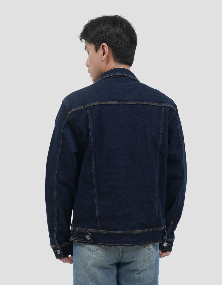 Nevada Big Trucker Regular Jaket Denim Pria