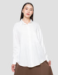 Annisa Solid With Adjustable Button Kemeja Wanita