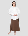 Annisa Solid With Adjustable Button Kemeja Wanita