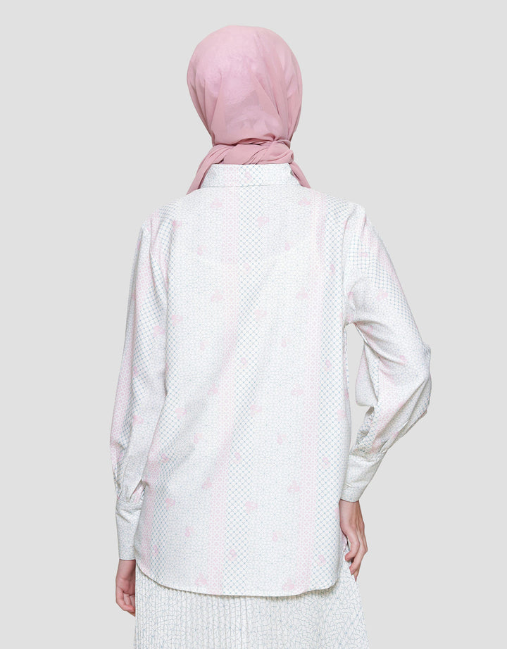 Annisa Printed Blouse Wanita