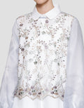 Annisa Double Layer Organza Kemeja Wanita