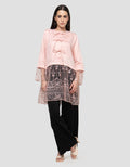 Annisa Tulle Combination Blouse Wanita