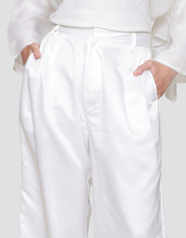 Annisa Woven Top Tulle Setelan Baju Muslim Wanita