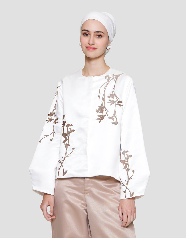 Annisa Embroidery Lebaw Blouse Wanita