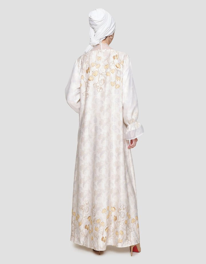 Annisa Double Layer Organza Outer Maxi Dress Wanita