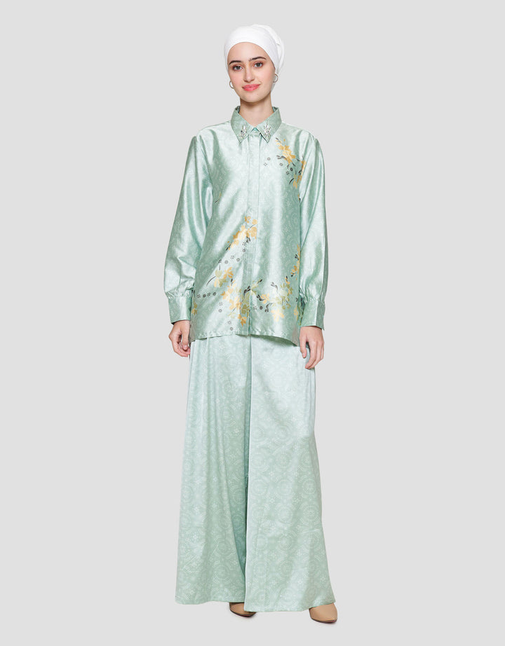 Annisa Printed Woven Setelan Baju Muslim Wanita
