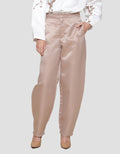 Annisa Barrel Satin Celana Panjang Wanita