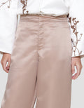 Annisa Barrel Satin Celana Panjang Wanita