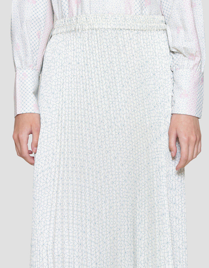 Annisa Pleated Rok Maxi Wanita