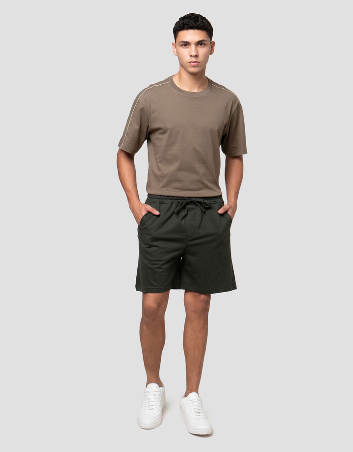 Nevada Knit Above Knee With Zipper Pocket Celana Pendek Pria