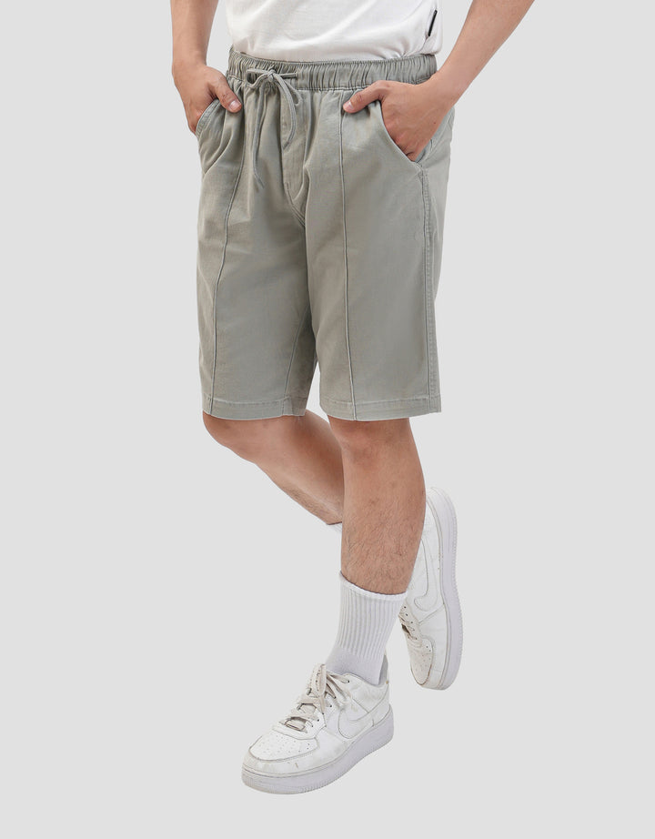 Nevada Bermuda Slim Fit Half Rubber Celana Pendek Chino Pria